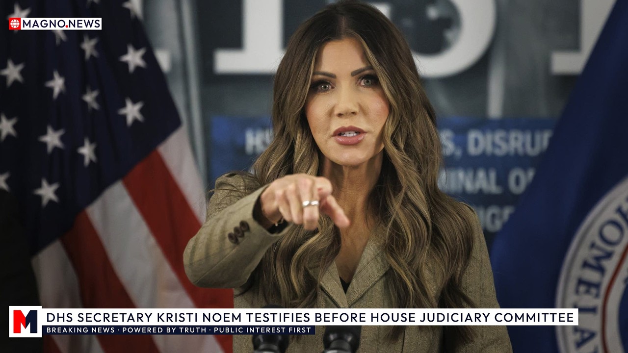🇺🇸 DHS Secretary Kristi Noem Testifies Before House Judiciary Committee on Homeland Security [LIVE]