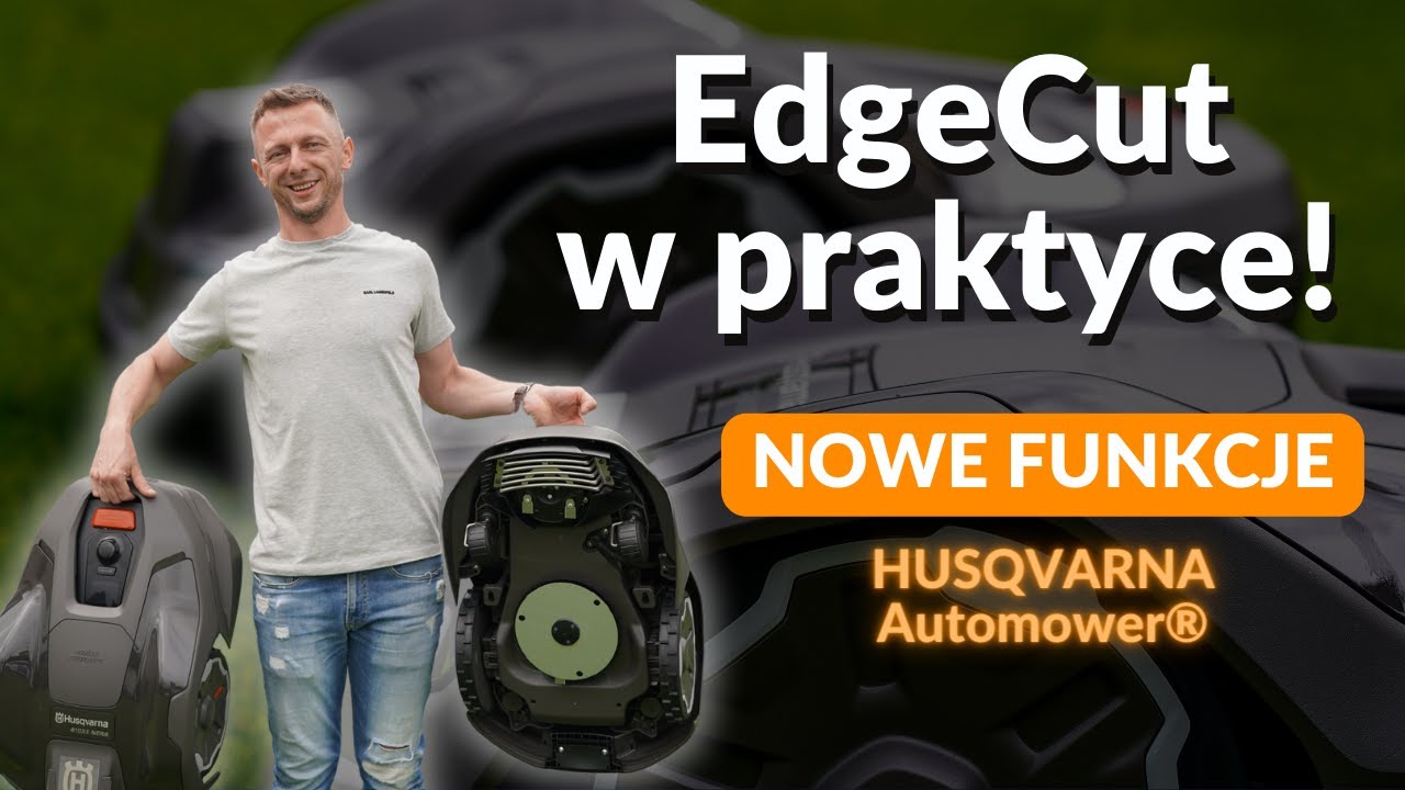 Dokaszanie obrzeży w robotach koszących marki Husqvarna!
