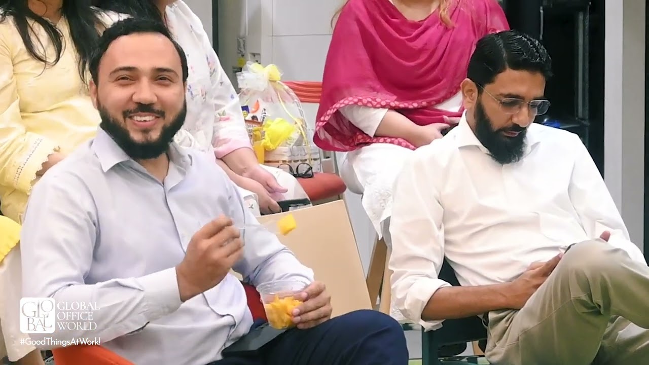 When work met mangoes 🍋 | MANGO PARTY | Corporate event | Global Office World