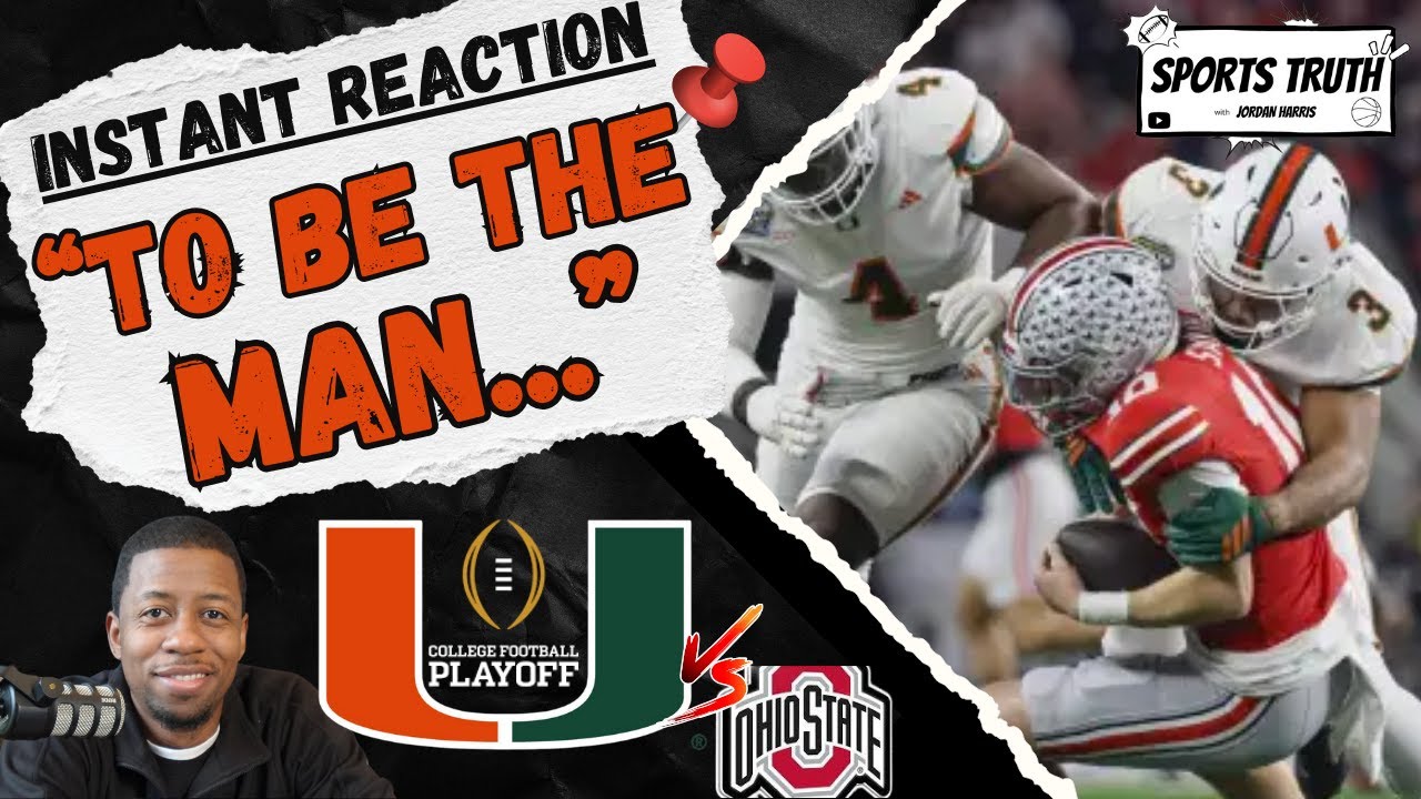 Miami DOMINATES The Defending Champs! Ohio State Buckeyes Humbled by the Hurricanes
