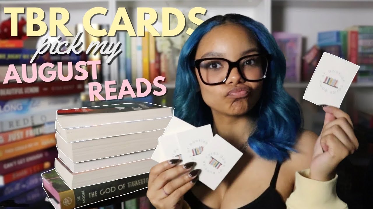 letting tbr cards pick my august reads!✨🃏📚 | august tbr