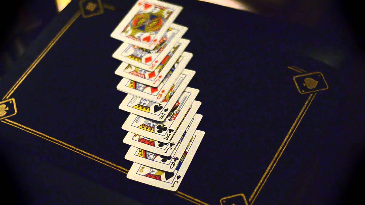 Royal Oil - Oil and Water Routine - Card Trick Magic