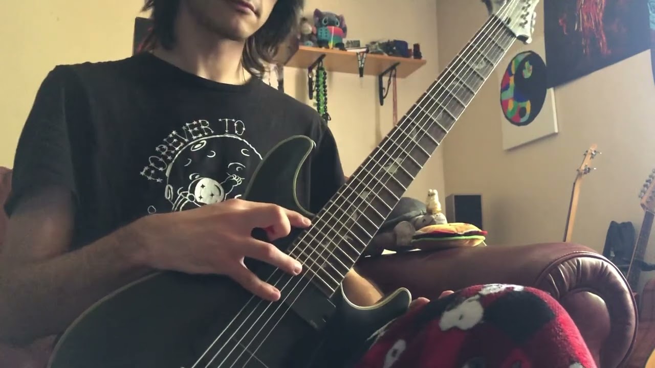 Break Those Bones Whose Sinews Gave It Motion ~ Meshuggah Rhythm Guitar Cover
