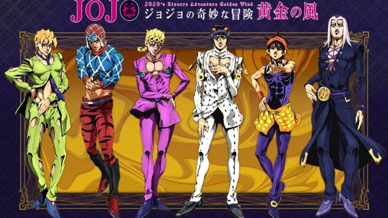 Jojo's Bizarre Adventure Golden Wind OST - All Main Character Themes