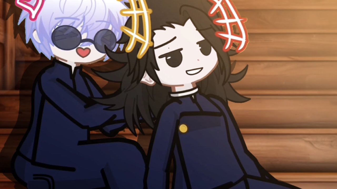 Satoru playing with Suguru’s hair {} JUJUTSU KAISEN {} Swap!Satoru and Swap!Suguru AU {} SatoSugu?