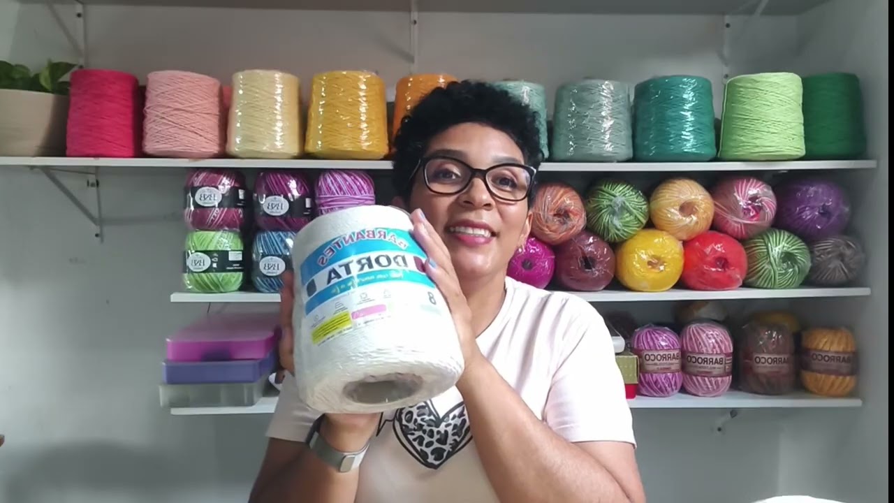 BARBANTE DIRETO de FÁBRICA 🧶 Experiência e Valores 💰💵#barbantes #crochet 