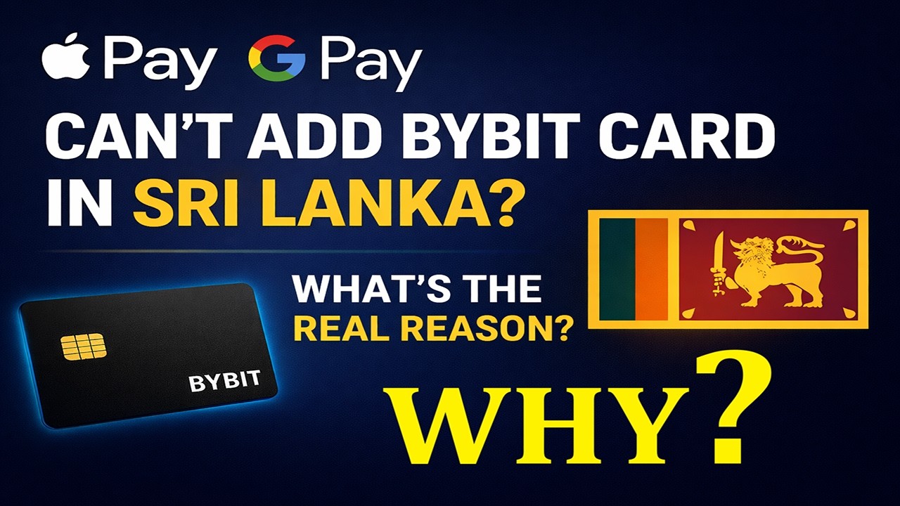 Can't add BYBIT Card to APPLE WALLET (APPLE PAY) in Sri Lanka BUT WHY???
