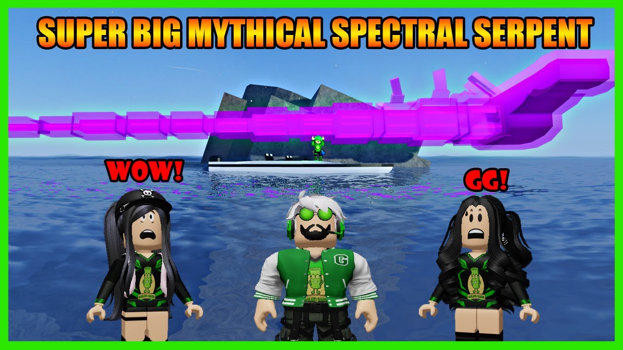 WOW! Aku Berhasil Dapatkan Mythical Spectral Serpent Seberat 20.000 KG