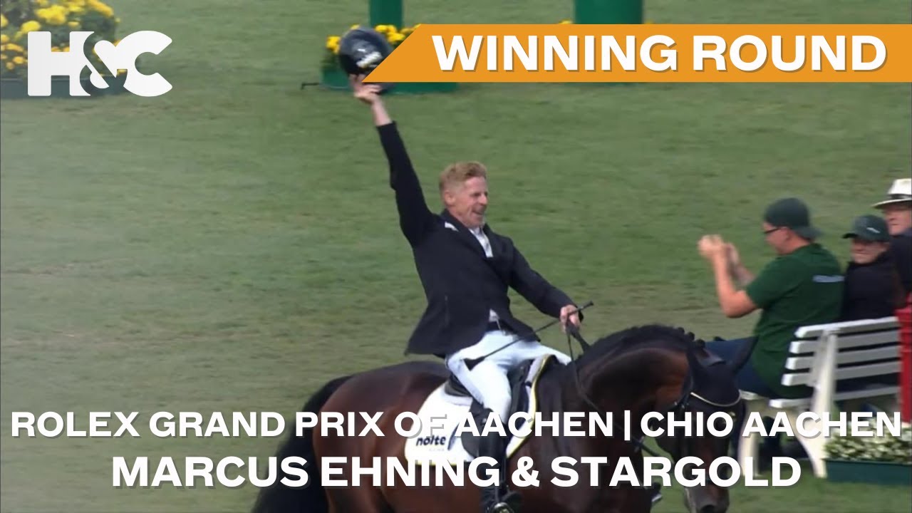 Marcus Ehning & Stargold Win The Rolex Grand Prix of Aachen 2023