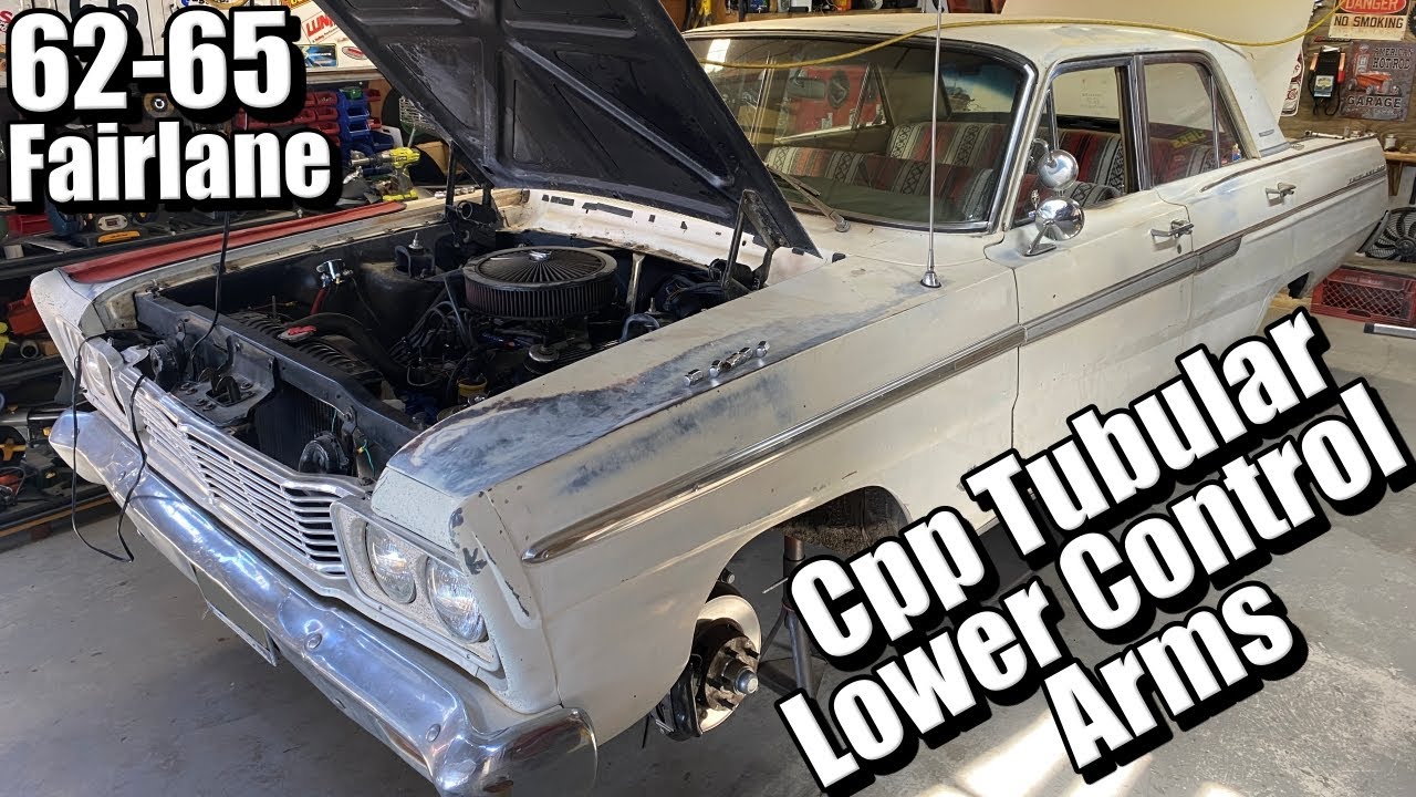 CPP 1962 - 1965 Ford Fairlane Tubular Lower Control Arms Info and Review