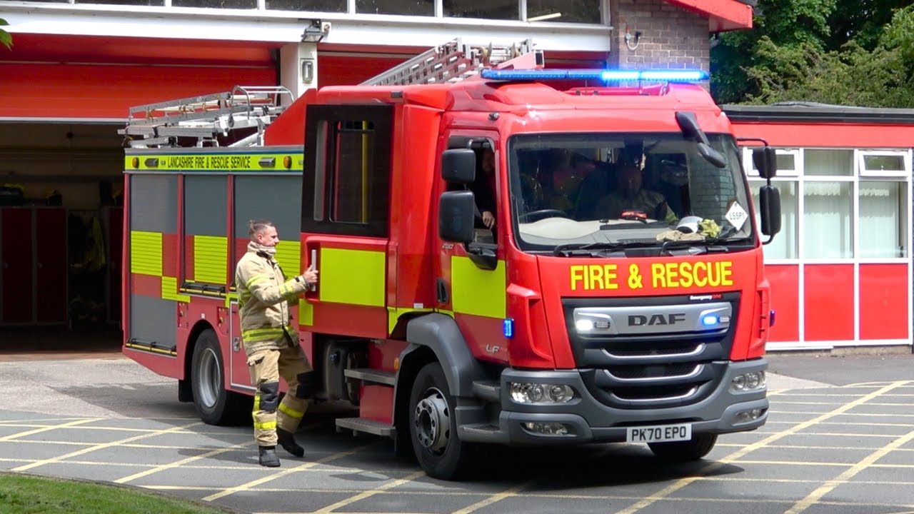 Leyland Emergency One Pump Turnout | Lancashire Fire & Rescue Service