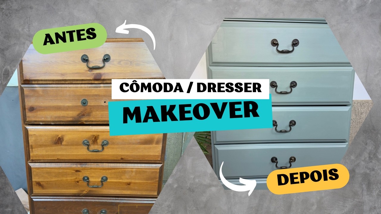 Como renovar uma cômoda antiquada?