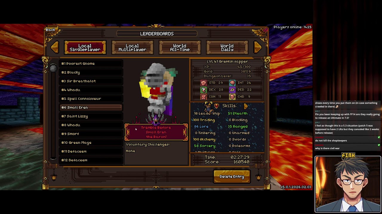 Barony cheevos (gremlin sapper)