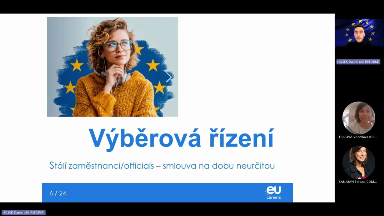 Webinář - Jak na výběrová řízení do EU institucí? (AD5)