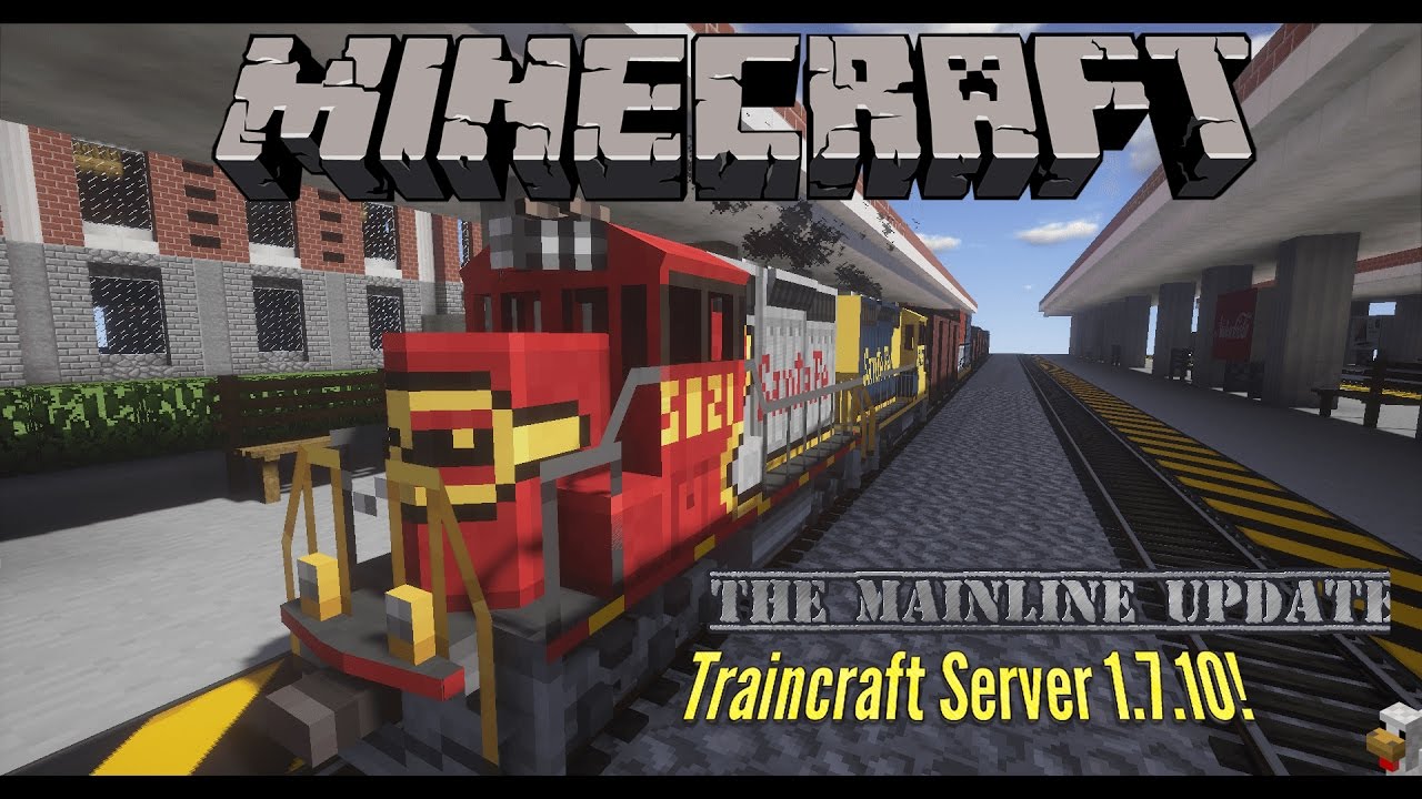 Traincraft Server 1.7.10 - Now open - 24/7
