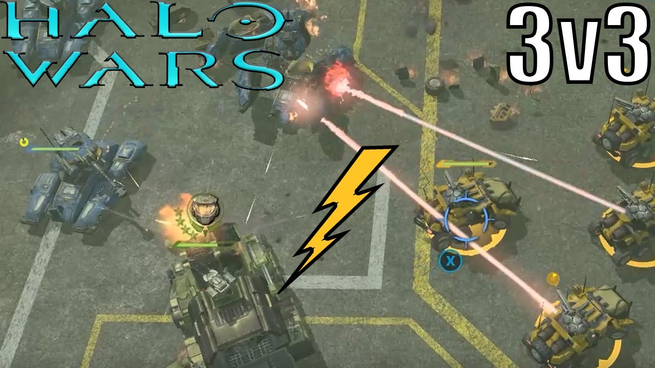Halo Wars (3v3) A Very Stunning Game