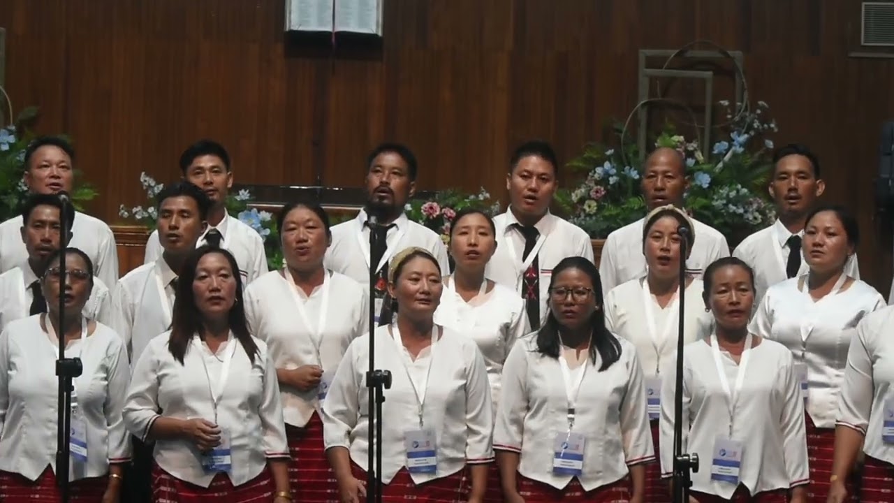ALL INDIA MISSION SUMMIT 2025 PHOM BAPTIST ATTOI CHOIR DIMAPUR, NAGALAND