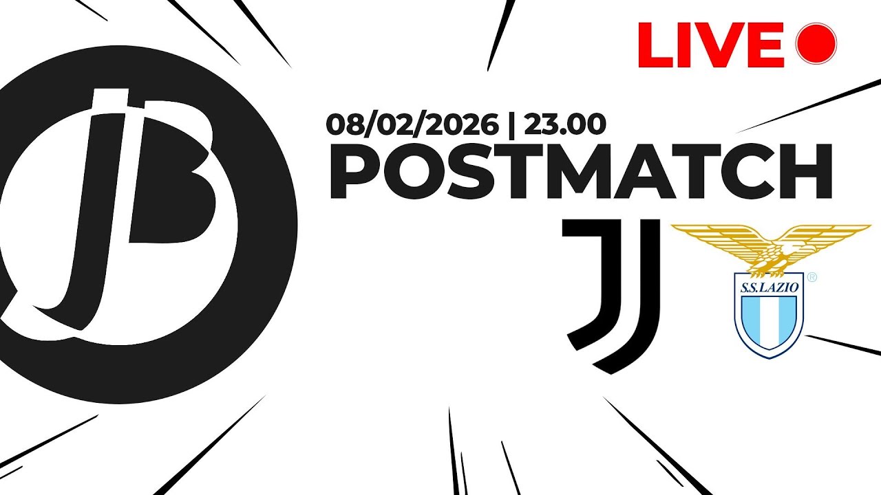 JUVE-LAZIO POSTPARTITA SHOW con FUSCO & CO.
