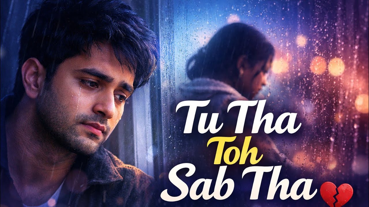 Tu Tha Toh Sab Tha 💔 | Heart Touching Sad Song | Emotional Hindi Lyrics Video