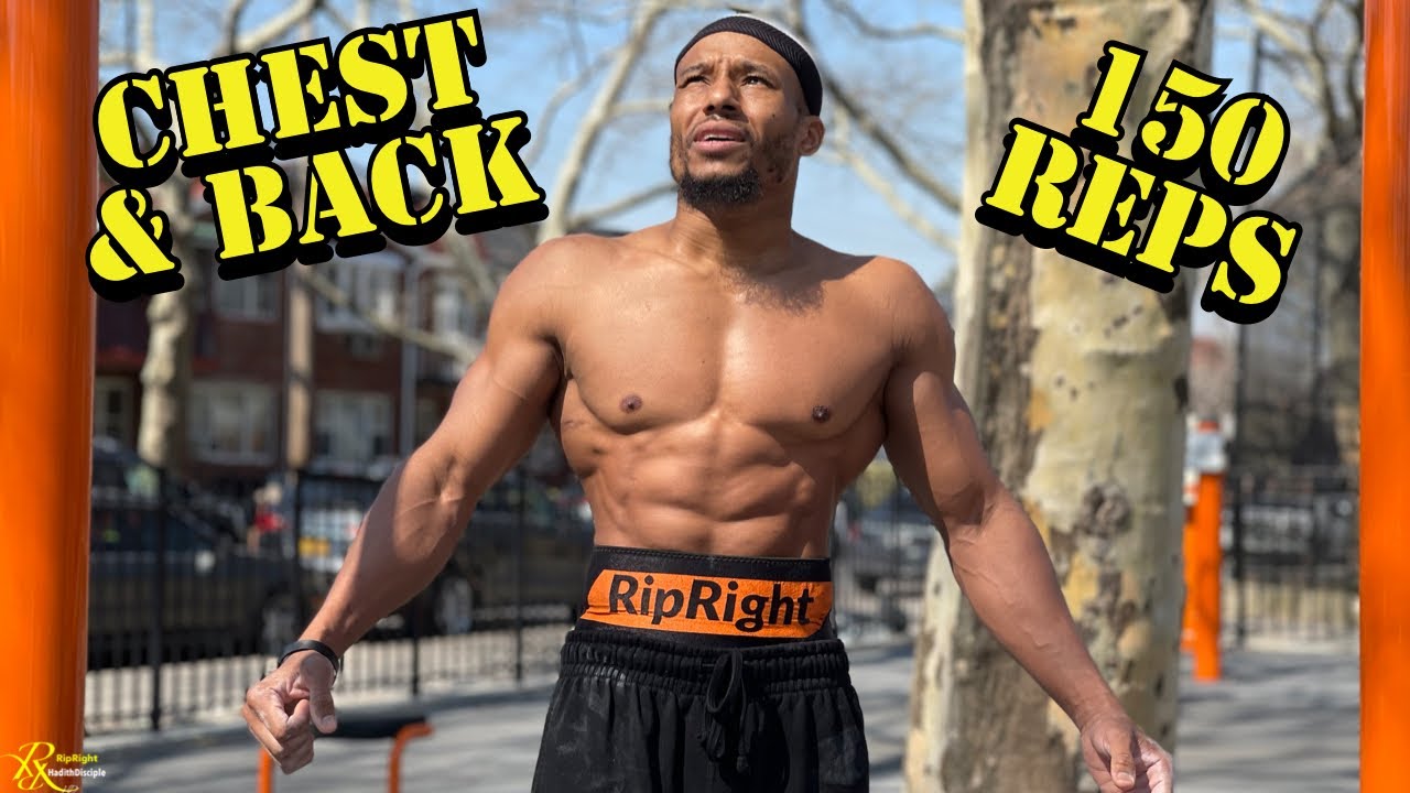 50 Pull Ups & 100 Push Ups In 5 Minutes | RipRight