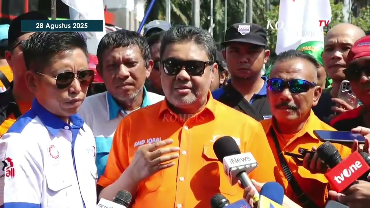 Buruh Demo di DPR Said Iqbal Beberkan Tuntutan Hingga Ungkit Pernyataan Presiden Prabowo