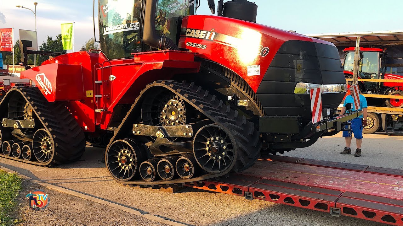 TRAKTOR CASE 620 QUADTRAC Transport VOLVO Truck