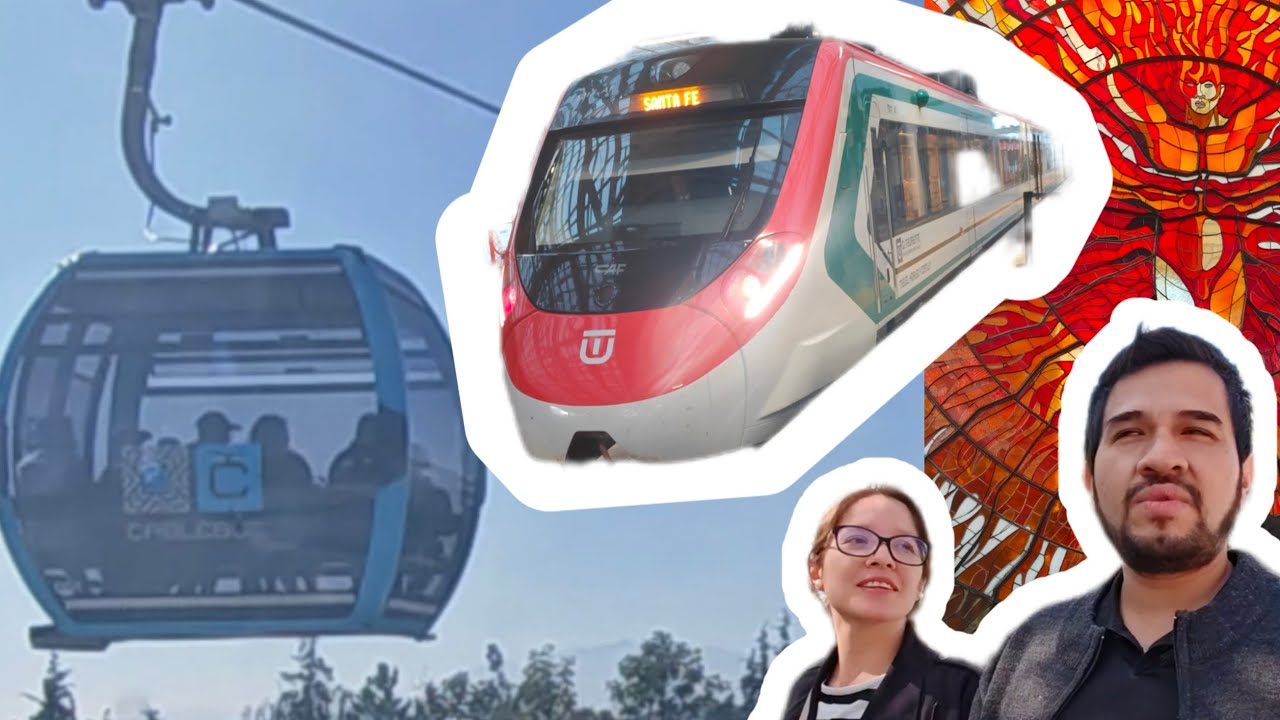 De CDMX a Toluca por el teleferico en los Pinos y el tren insurgente desde Sta. Fe