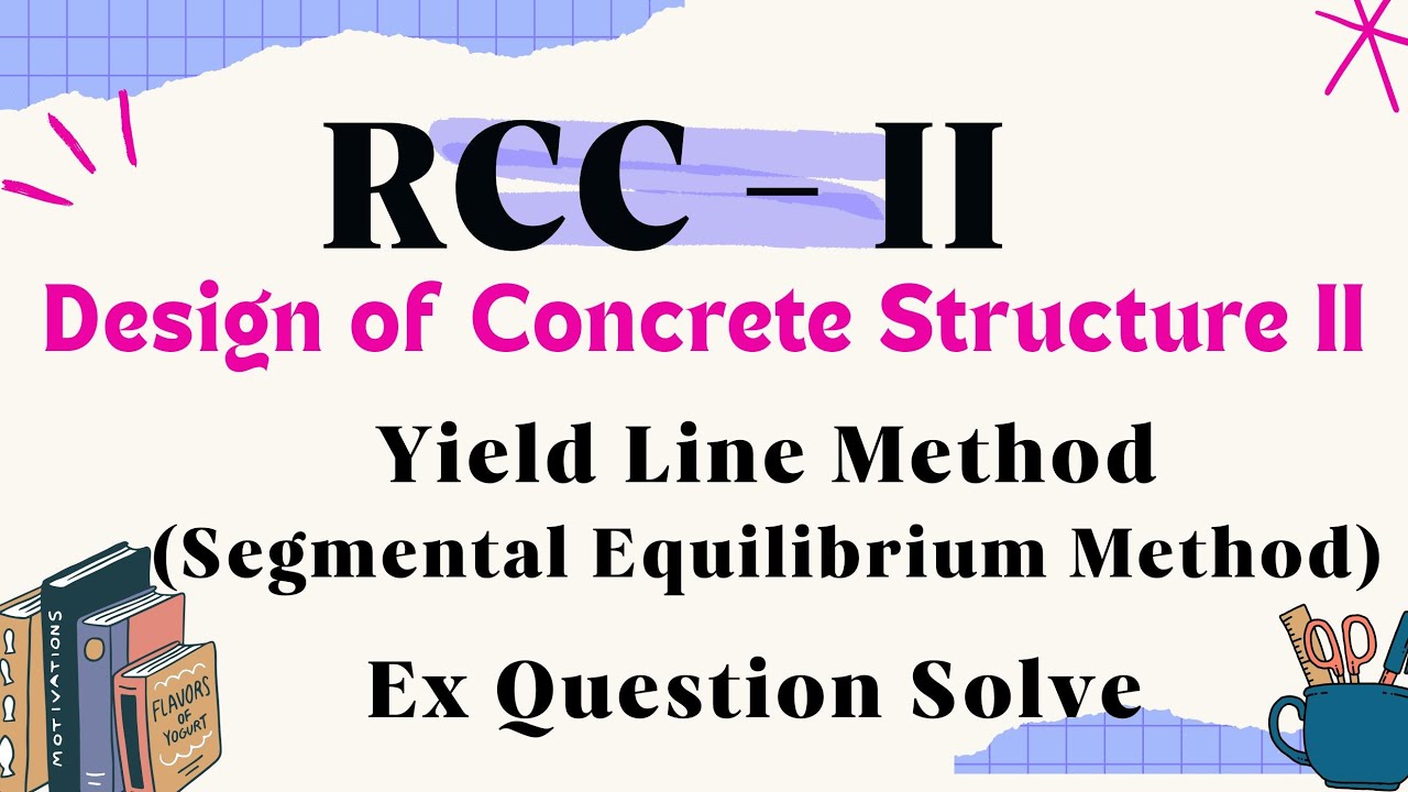 Yield Line Method – Segmental Equilibrium Method | RCC II || Ex Question Solve 2021