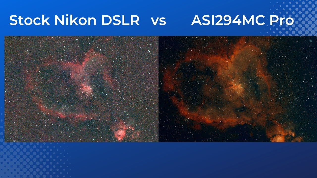 ASI294MC Pro vs Stock Nikon D7100 DSLR - Is A Pro Camera Worth It?