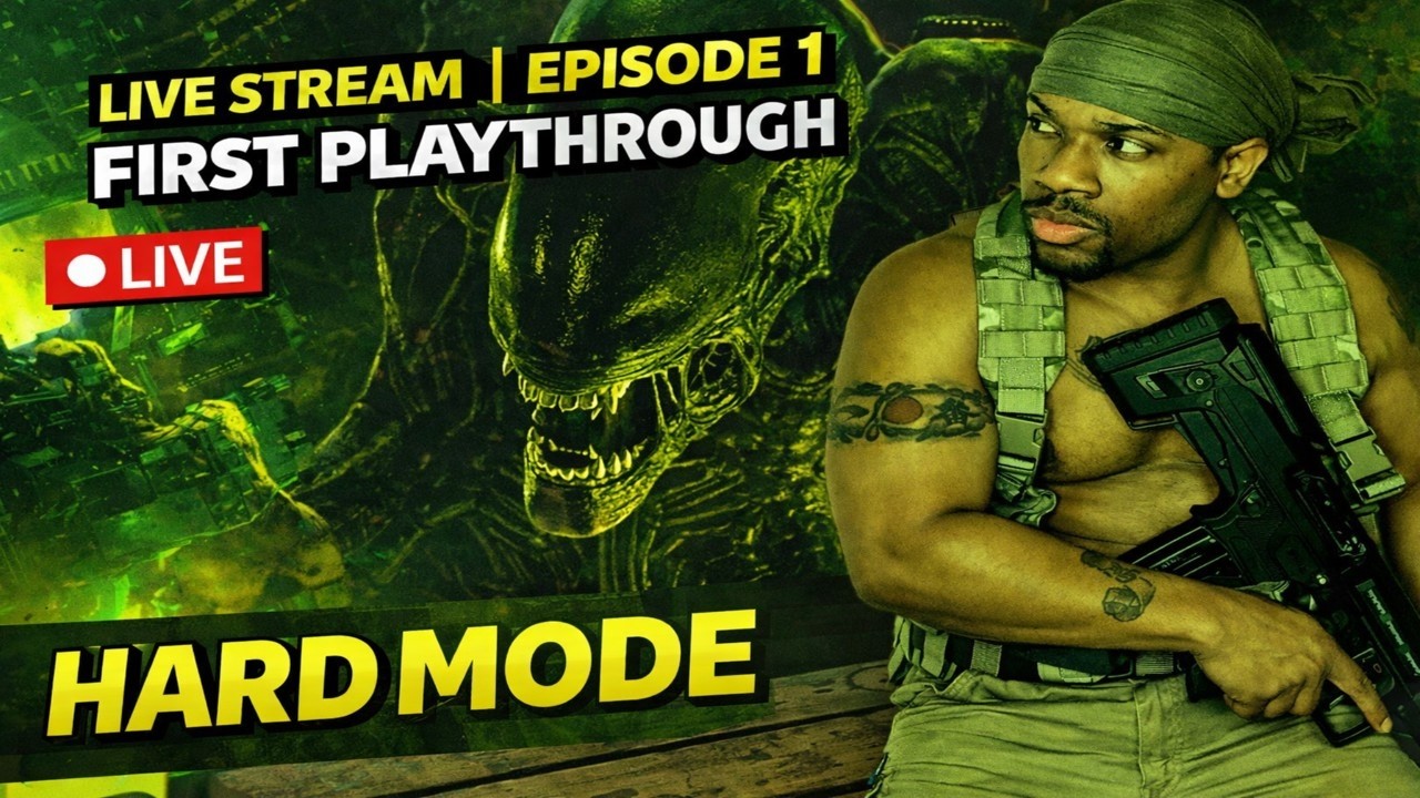 Alien: Isolation – Hard Difficulty | First Playthrough | Live Stream – Episode 1 (Vertical)