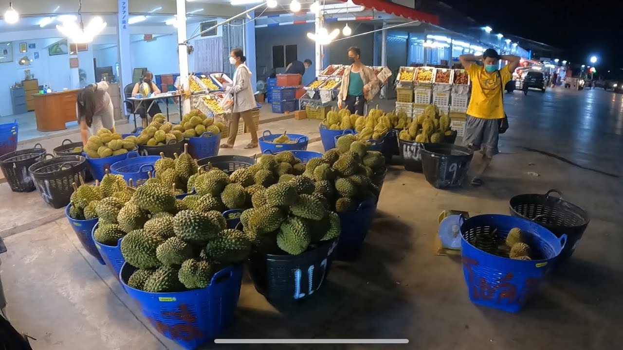 เช็คราคาผลไม้ ตลาดเมืองทอง จังหวัดอุดรธานี 07/04/22 ( เศรษฐี ไม่มีนาย EP.217 )