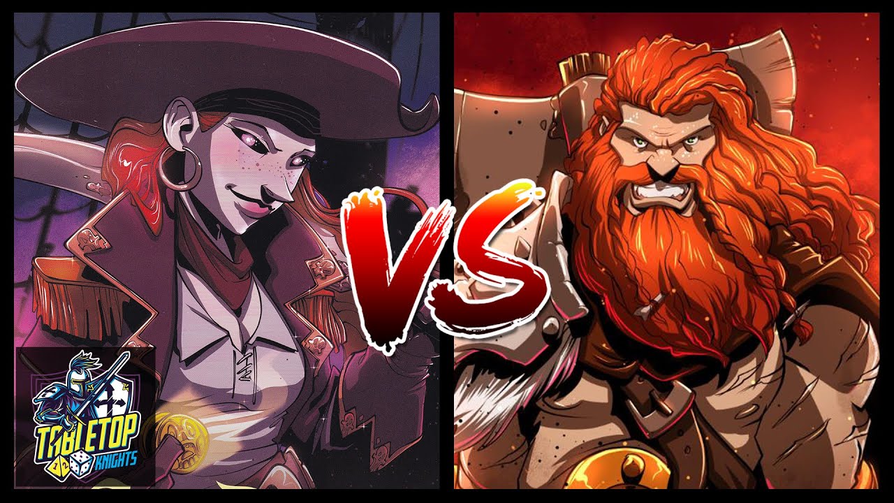 LET'S PLAY - Dice Throne - CURSED PIRATE VS BARBARIAN