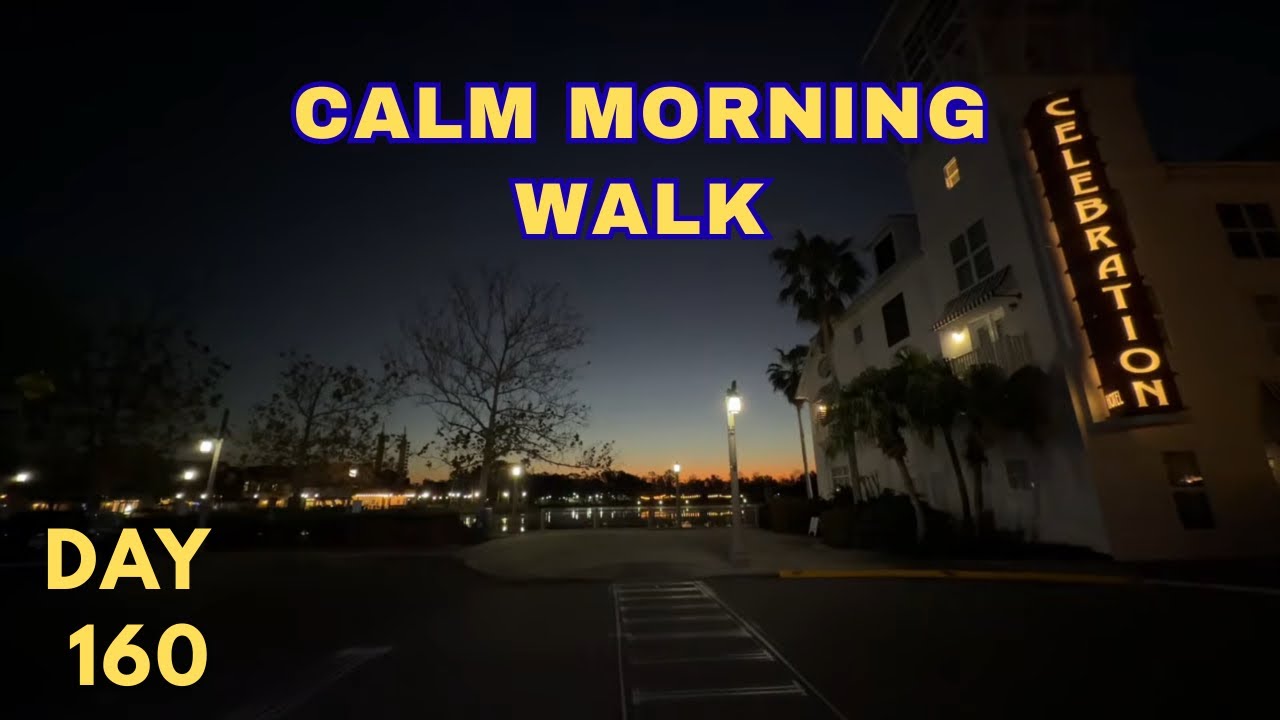 🔴 LIVE: Morning — Calm SURPRISE PIVOT → Celebration Sunrise Instead ✨ Calm Disney Morning