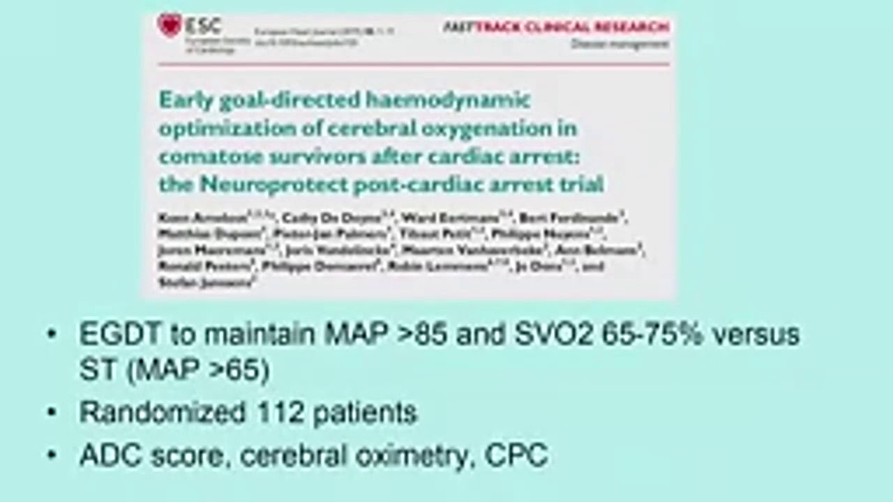 Matthew Koenig MD: Post Cardiac Arrest Brain Injury Jacksonville 2019
