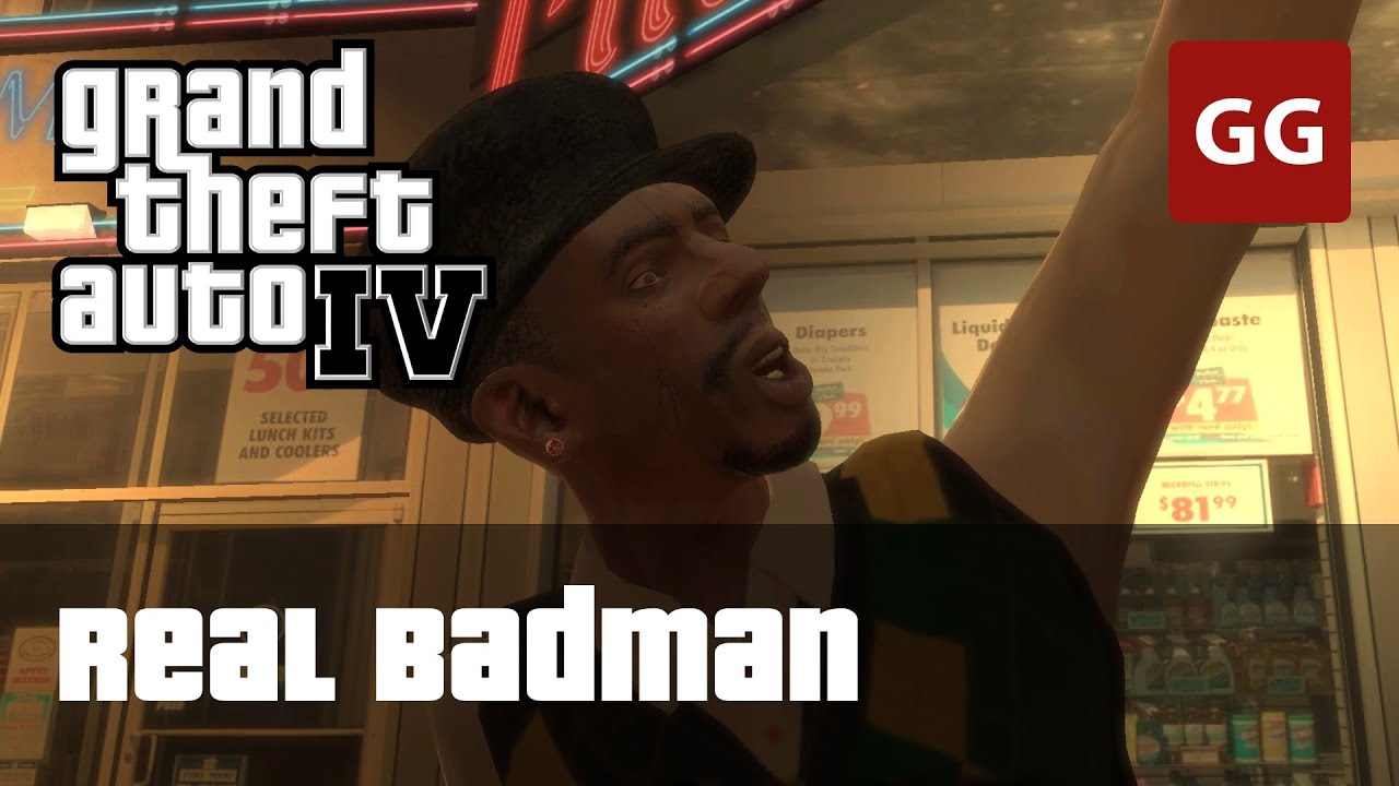 Real Badman &mdash; Random Character in GTA IV
