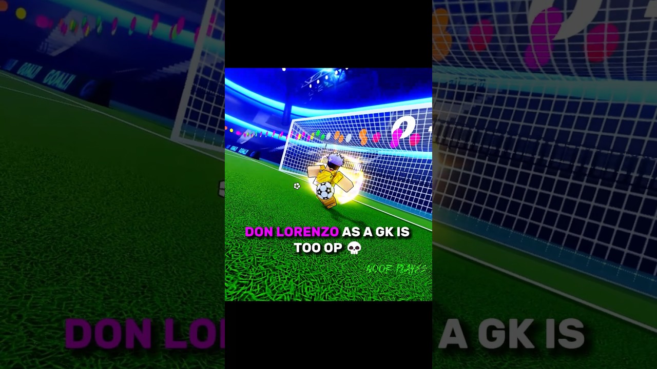 Don Lorenzo as GK is UNSTOPPABLE 💀🔥 #bluelockrivals #roblox #bluelock #robloxshorts #donlorenzo