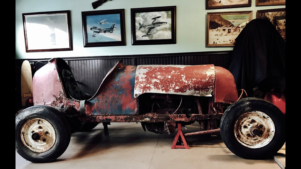 Antique Midget Race Car! we bring home a classic Midget Racer Project, can it be fixed?