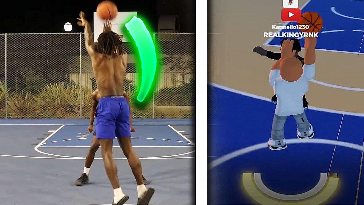 My IN REAL LIFE JUMPER Got Scanned Into RO-Basketball…