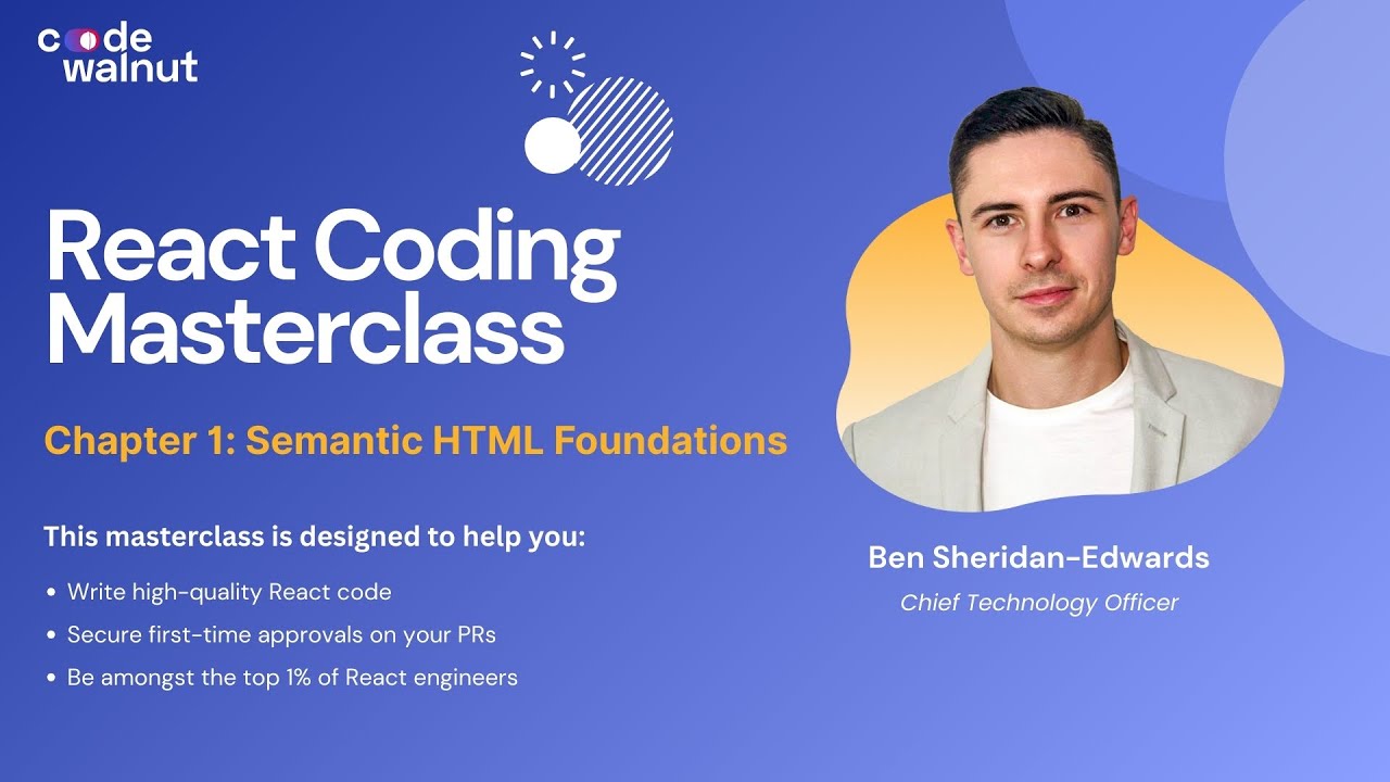 Chapter 1: Semantics Matter in React