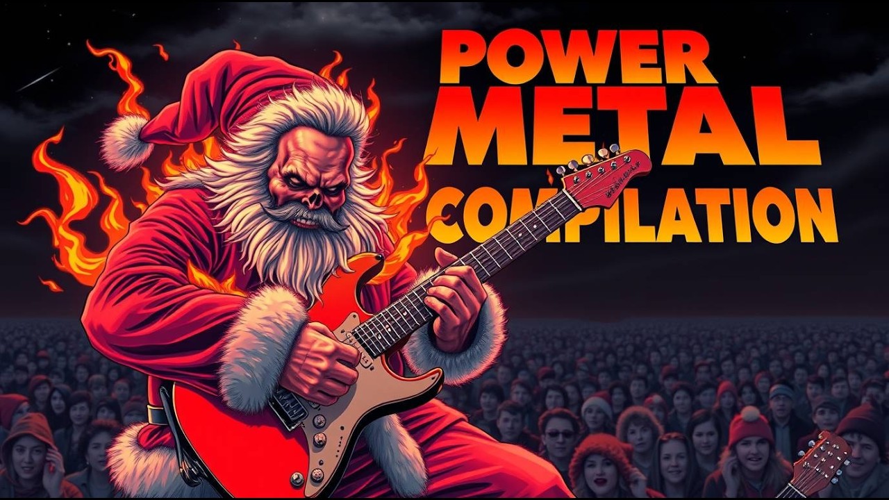 Santa Rocks Out With Epic Power Metal Christmas Songs! (Compilation)