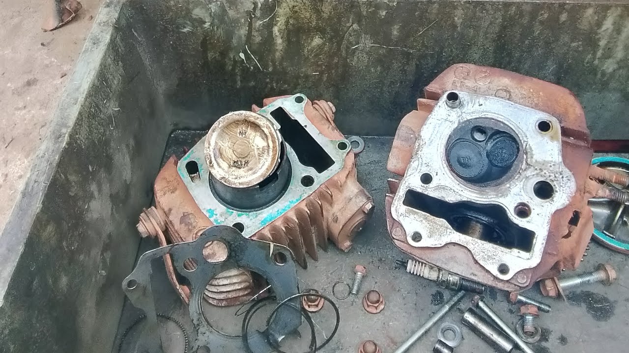 รื้อท่อนบน เวฟ 125 หลวม ไม่ติด 