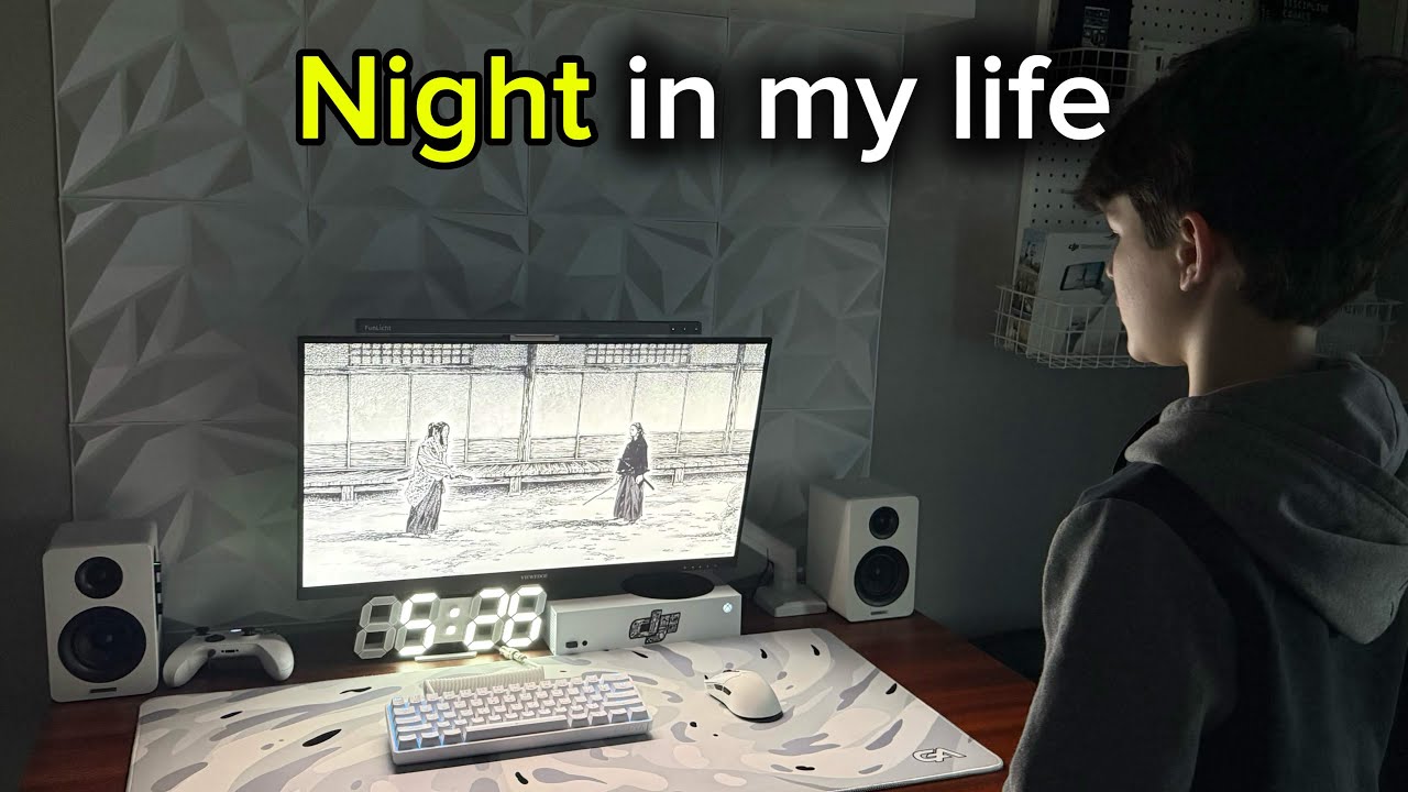 How I spend my nights (Middle school content creator)