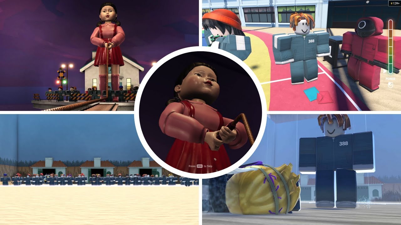 New Shrimp game with Changed graphics and Jump Rope Game & New ending | FULL Walkthrough | Roblox