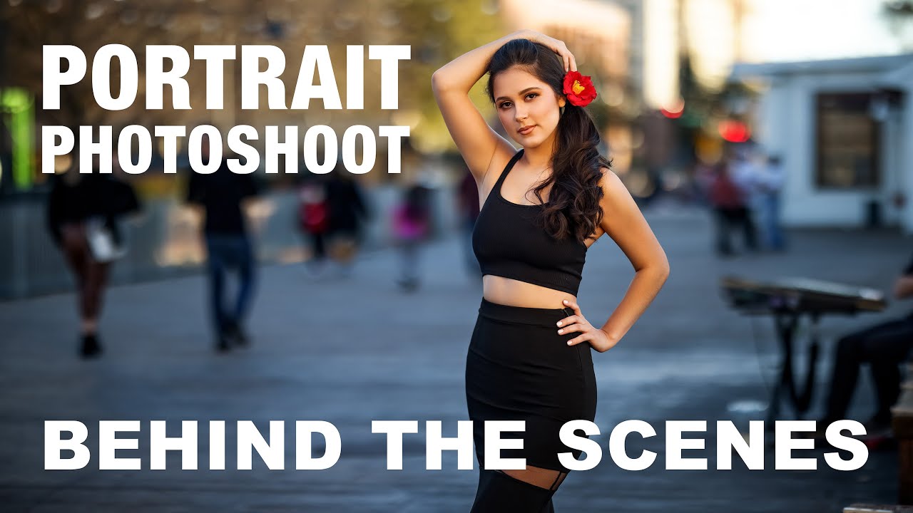 Behind the Scenes Portrait Photoshoot | Canon EOS R5, RF 85mm 1.2, RF 28-70 | Posing Tips and Ideas
