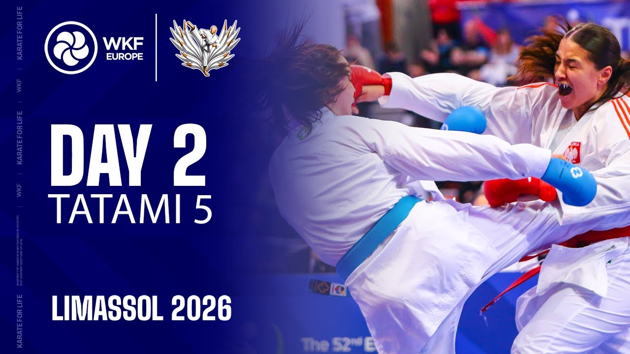 EKF KARATE  | Day 2 - Tatami 5 | EKF Cadet, Junior & U21 Championships
