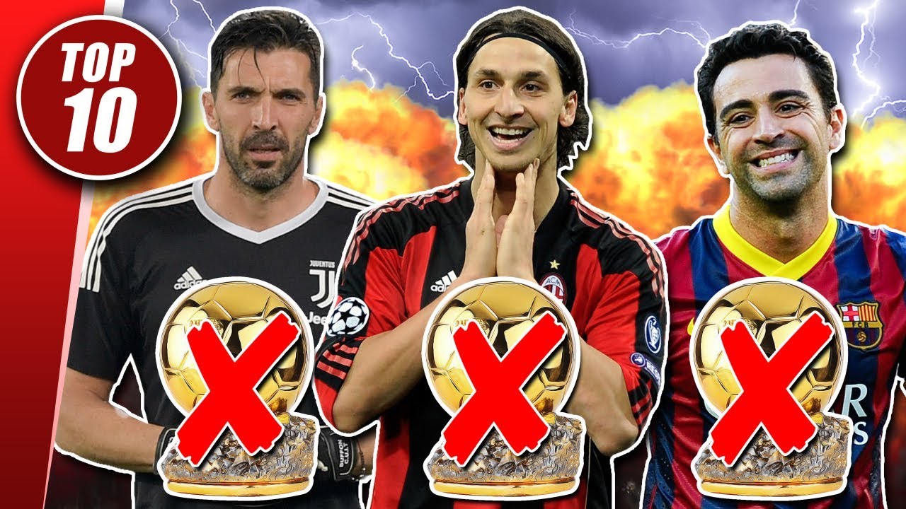 10 VILÁGKLASSZIS játékos, aki soha NEM NYERT ARANYLABDÁT (pedig megérdemelte volna)! ► TOPLISTA