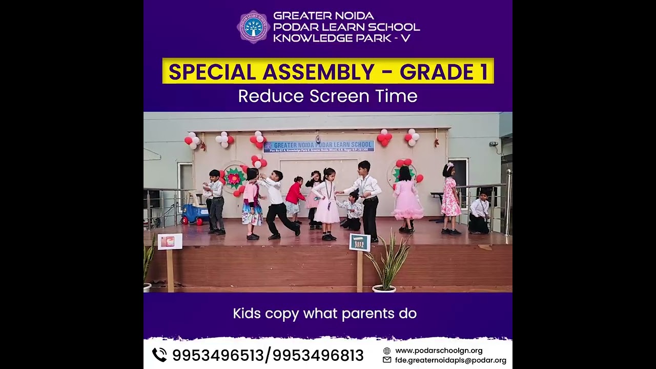 Special Assembly- Avoid ScreenTime Skit
