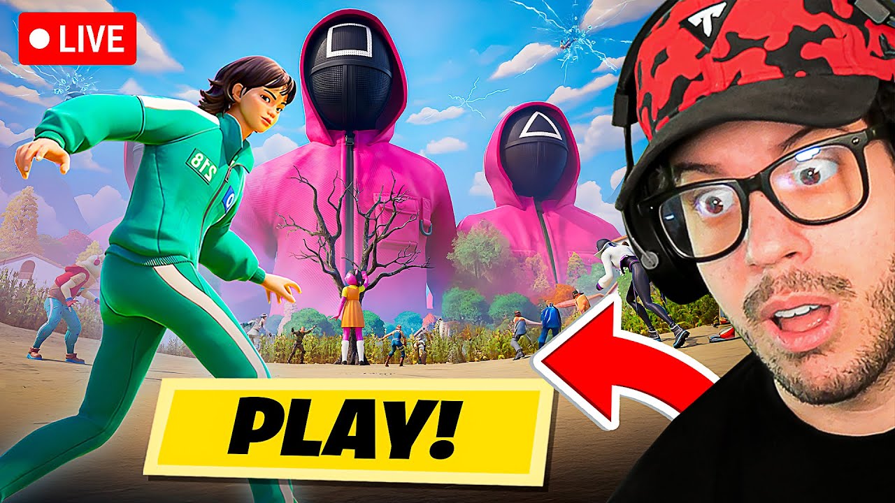 NEW *SQUID GAMES* UPDATE! (Fortnite)