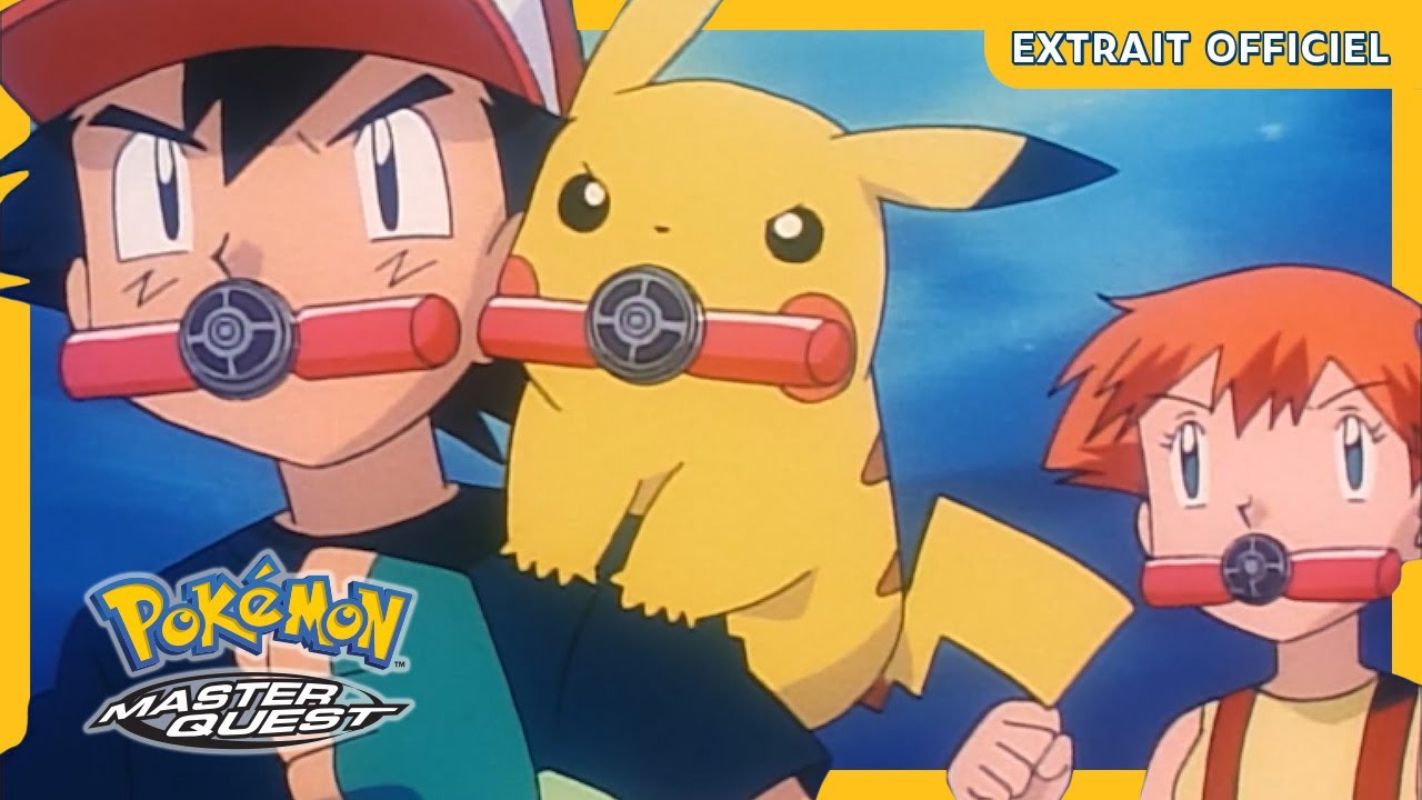Un combat Pokémon sous l’eau ! | Pokémon : La Quête Ultime | Extrait officiel