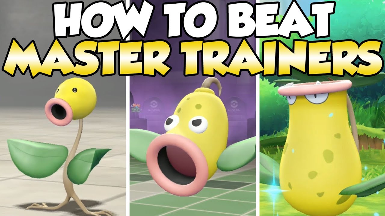 How To Beat Bellsprout, Weepinbell, & Victreebell Master Trainers Guide! | Pokemon Let's Go